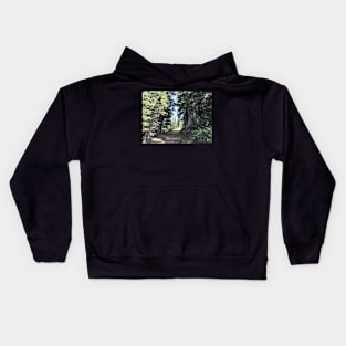 Trail up the Mountain Kids Hoodie